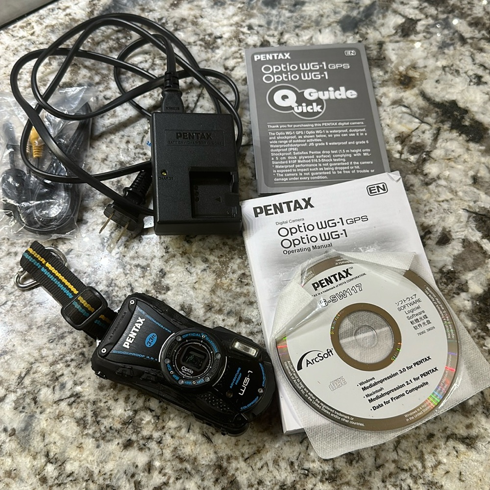 Pentax Optio WG-1 Adventure Proof Digital Camera